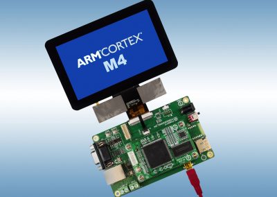 Development Time Slashed for Cortex-M4 Applications using Displays