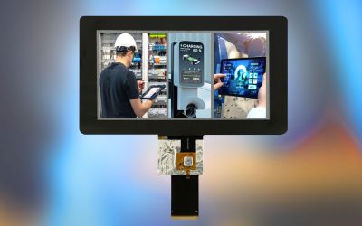 Bright 7-inch Touch Display with Full Viewing Angle and long MTBF