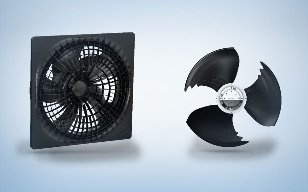 EBM cooling fan